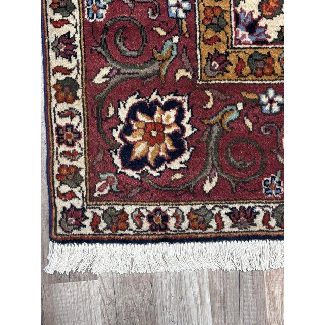 Vintage Keschan Oriental Rug, 1960s For Sale - Image 3 of 6
