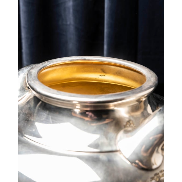 Sculptural Tureen in Sterling Silver from Bulgari, Italy, 1970s For Sale - Image 12 of 16