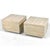 1970s Pair of Travertine Modernist Side Tables For Sale - Image 5 of 7