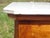 Louis Philippe Commode in Walnut and White Marble, 1850s For Sale - Image 10 of 18