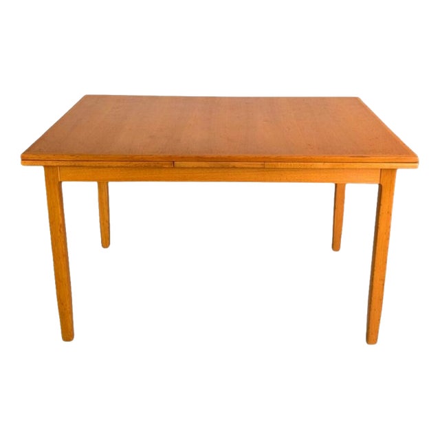 Mid-Century Modern Dining Table in Oak from Lübke For Sale
