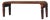 Amber Oak-Finish Mango Wood Curved Coffee Table For Sale