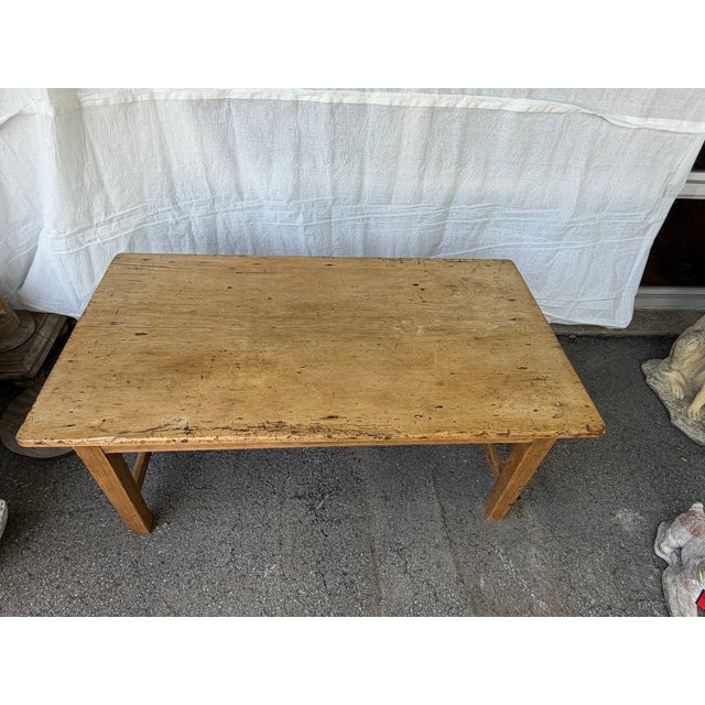 19th Century Pine Coffee Table For Sale - Image 12 of 13