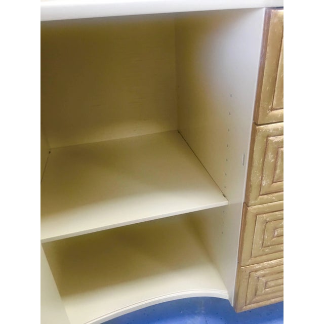 Cream Lacquer Buffet by Johann Tapp for Gumps, Circa 1940 For Sale - Image 10 of 11