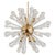 Sputnik Light with 50 Murano Glass Beads and a Golden Frame from Justfurnituress SRL For Sale - Image 10 of 10