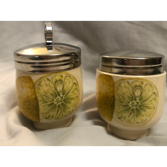 Vintage English Egg Coddlers- Set of 2 For Sale In New York - Image 6 of 6