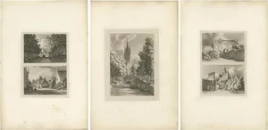 Flanders and Holland, 1820, Paper, Set of 3