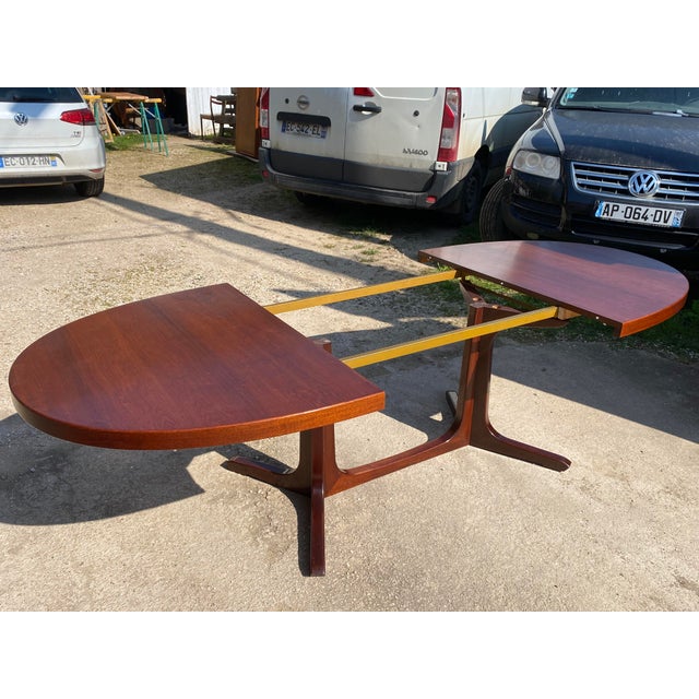 Scandinavian Baumann Round Oval Table in Rosewood, 1960s, Set of 3 For Sale - Image 18 of 18