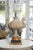 Coastal Pair of Monumental Carved Stone Sea Horse Urn Lamps For Sale - Image 3 of 8