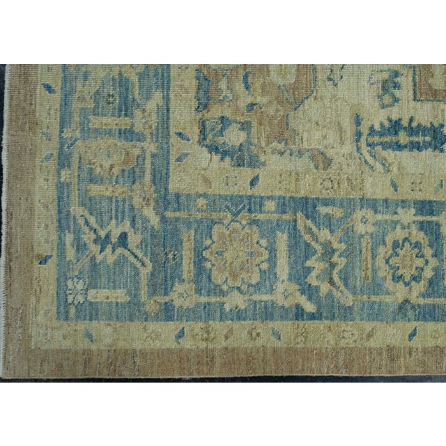 Turkish Oushak Rug 8'3" x 11'3" #18001 For Sale - Image 4 of 8