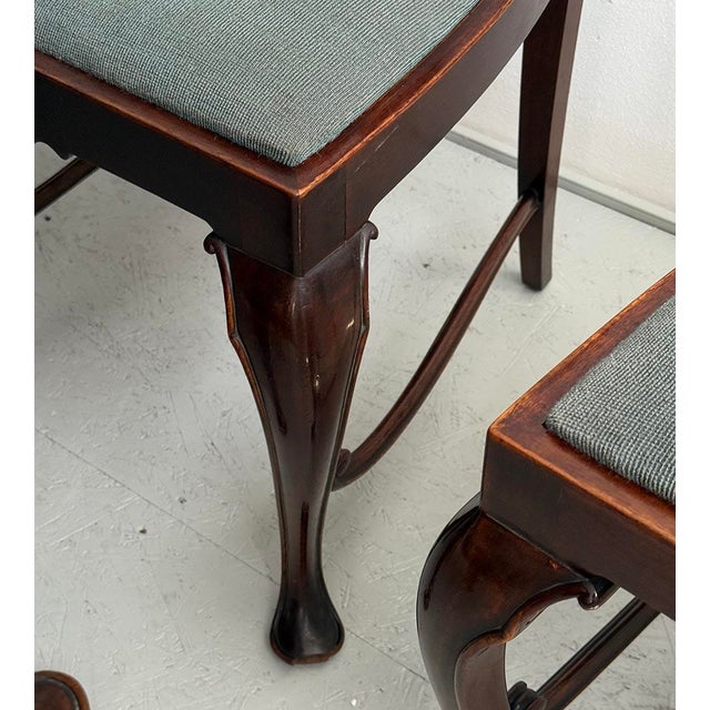 Antique Dining Set in the style of Gerstel, 1930s, Set of 7 For Sale - Image 17 of 18