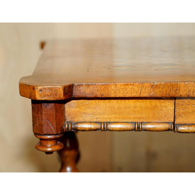 19th Century Specimen Geometric Sample Wood Inlaid Coffee Table, 1880s For Sale - Image 6 of 18