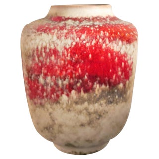 Ceramic Vase by Fridegart Glatzle for Karlsruher Majolika, 1970s For Sale