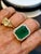 Natural 13 Carat Emerald Cut Zambian Emerald & Diamond Ring in 14kt White Gold For Sale In New York - Image 6 of 18