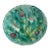 French Antique Majolica Art Nouveau Bird Plate by Onnaing c.1890 For Sale