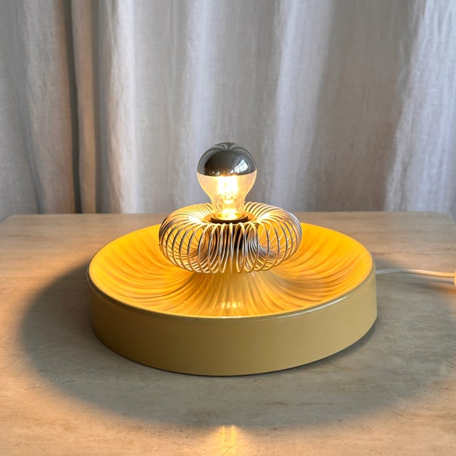 Space Age Hungarian Industrial Ceiling Lamp, 1960s For Sale - Image 9 of 12