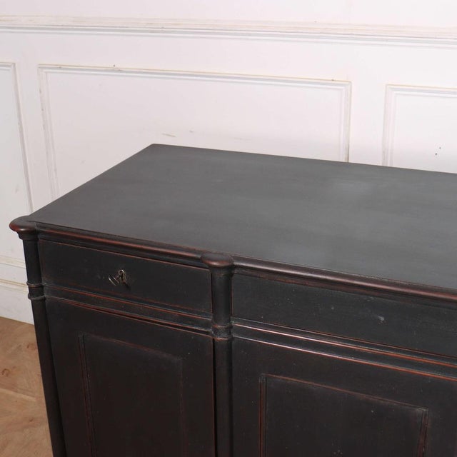 Italian Painted Sideboard in Wood For Sale - Image 11 of 13