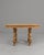1900s Belgian Renaissance Revival Oak Table on Wheels For Sale - Image 18 of 18