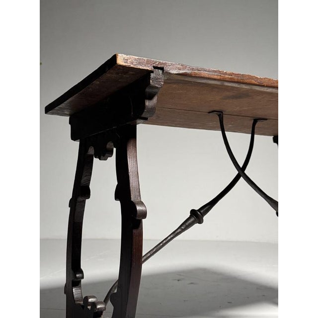 Wood 19th Century Italian Side Table For Sale - Image 7 of 18