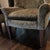 Traditional Pair of Custom Made Wingback Chairs in Paisley Corduroy, Perfect Condition For Sale - Image 3 of 12