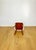Vintage White-Cream Square Stool in Ivory, 1970s For Sale - Image 6 of 7