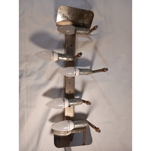 Ice Glass Rappotenstein Wall Lamp by J. T. Kalmar for Kalmar, 1960s For Sale - Image 13 of 18