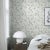 Mid-Century Modern Boråstapeter Leaf Rhapsody Wallpaper In Slate For Sale - Image 3 of 3