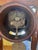 Biedermeier Portico Chest of Drawers Clock For Sale - Image 3 of 11