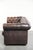 English Style Brown Cowhide Chesterfield 3-Seater Sofa For Sale - Image 4 of 12