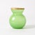 Italian Green Opaline Glass Vase by Vincenzo Nason, 1960s For Sale - Image 6 of 6