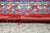 Textile Vintage Hand-Knotted Oriental Geometric Medallion Wool Rug Ivory Crimson 3x6' For Sale - Image 7 of 12