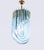 Aquamarine Murano Glass Triedri Curvati Chandelier from Venini, Italy, 1980s For Sale - Image 11 of 14