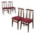 Polish Dining Chairs attributed to M. Zielinski, 1960s, Set of 5 For Sale