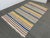 Coastal 3ft 9in × 6ft 5in Flat Woven Striped Area Rug For Sale - Image 3 of 12