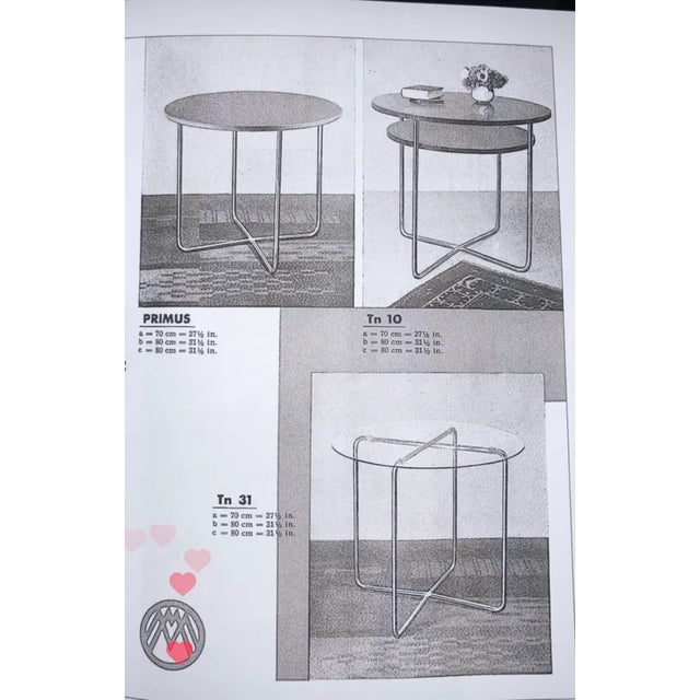 Wood Bauhaus Style Model 501A Side Table in White by Willem Hendrik for Gispen, 1950s For Sale - Image 7 of 8