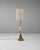 19th Century French Neoclassical Wood Patinated Floor Lamp Extra Large 5 Feet For Sale - Image 4 of 18
