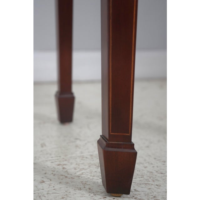 Baker Historic Charleston Inlay Mahogany Sideboard For Sale - Image 9 of 17