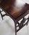 1880s English Aesthetic Movement Mahogany Writing Desk With Pierced Geometric Carving For Sale - Image 9 of 9