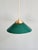 Art Deco Conical Green Opaline Pendant Lights, Set of 2 For Sale - Image 10 of 17