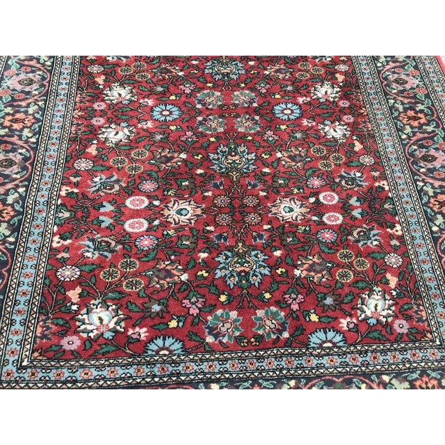 1970s Turkish Hereke Rug For Sale - Image 5 of 12