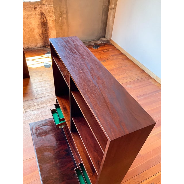 Rosewood Model 9 Display Case From Omann Jun Møbelfabrik, 1960s For Sale - Image 16 of 18