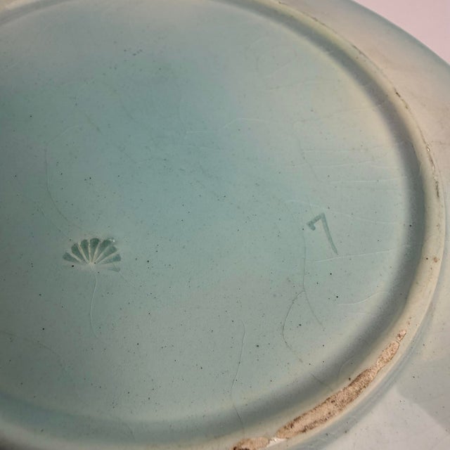 Ceramic Antique Set of 2 German Majolica Plates For Sale - Image 7 of 7