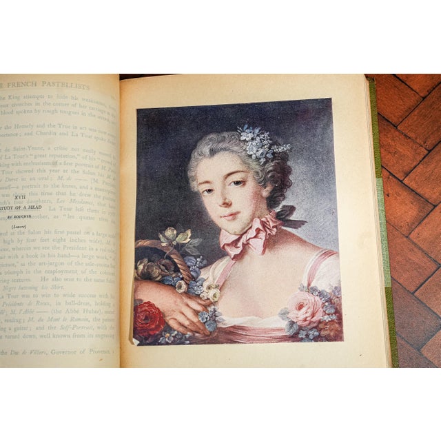 Nice Illustrated French Pastellists Haldane MacFall Antique Leather Art Book For Sale - Image 9 of 16