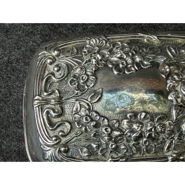 Antique Sterling Silver Repousse For Sale - Image 4 of 18