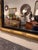 Wood 19th Century Ebony and Gold Restoration Mirror For Sale - Image 7 of 9