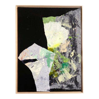 "Song Moon" 2023 Framed Painting by Jessalin Beutler For Sale