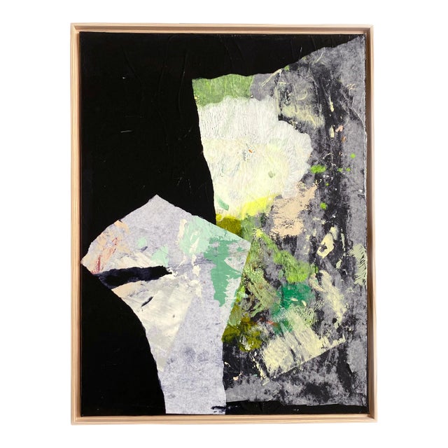 "Song Moon" 2023 Framed Painting by Jessalin Beutler For Sale