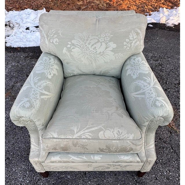 English George Smith Laidback Arm Chair For Sale - Image 3 of 10