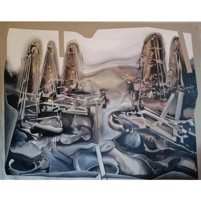 Stefano Mazzolini, 552020, 2020, Oil & Acrylic on Canvas For Sale - Image 10 of 10