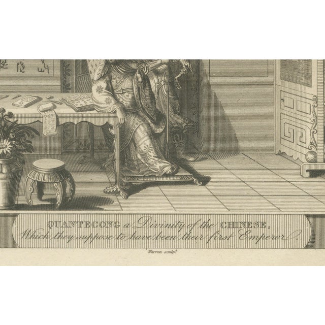 Warren, Quante-Cong, Emperor of the Chinese, 1790, Engraving For Sale - Image 4 of 9
